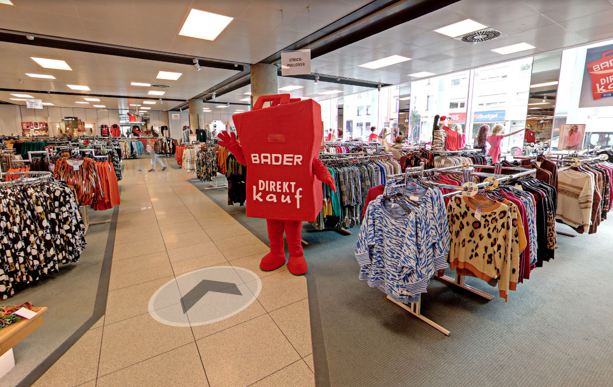 Google Street View im BADER Direktkauf