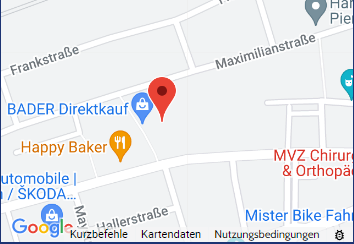 BADER vor Ort – Standort auf Google Maps